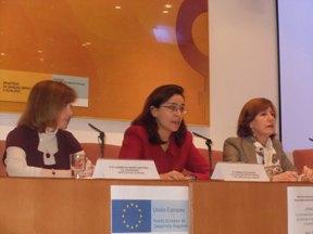 Carmen Plaza, durante la presentación de la Jornada