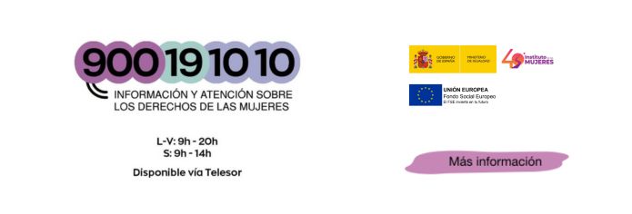 Línea 900 INFORMACIÓN Y ATENCIÓN SOBRE LOS DERECHOS DE LAS MUJERES