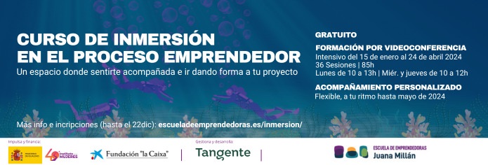 CURSO DE INMERSIÓN EN EL PROCESO EMPRENDEDOR