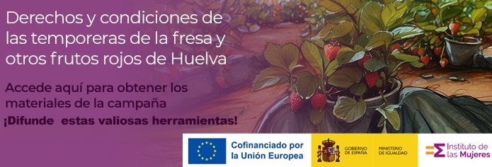 Temporeras de la fresa de Huelva